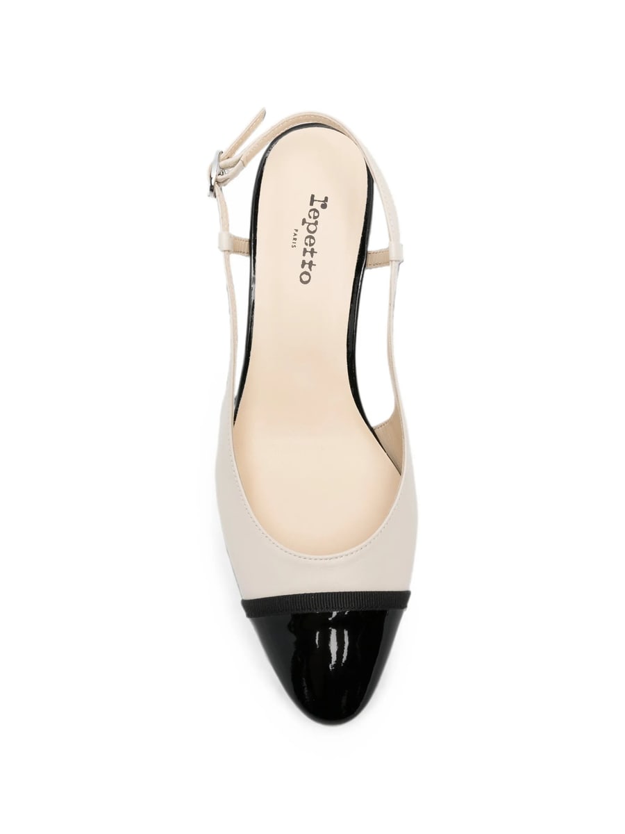 Repetto Repetto Astrid Cap-toe Slingback Pumps, view 2