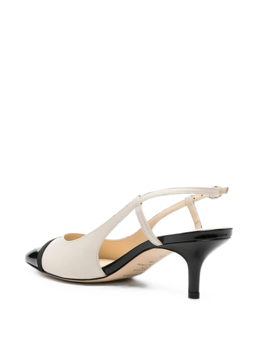 Repetto Repetto Astrid Cap-toe Slingback Pumps, view 3