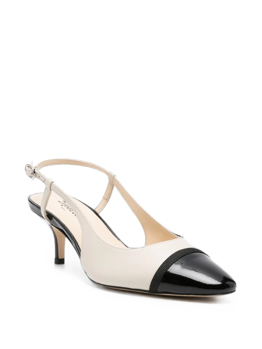 Repetto Repetto Astrid Cap-toe Slingback Pumps, view 4