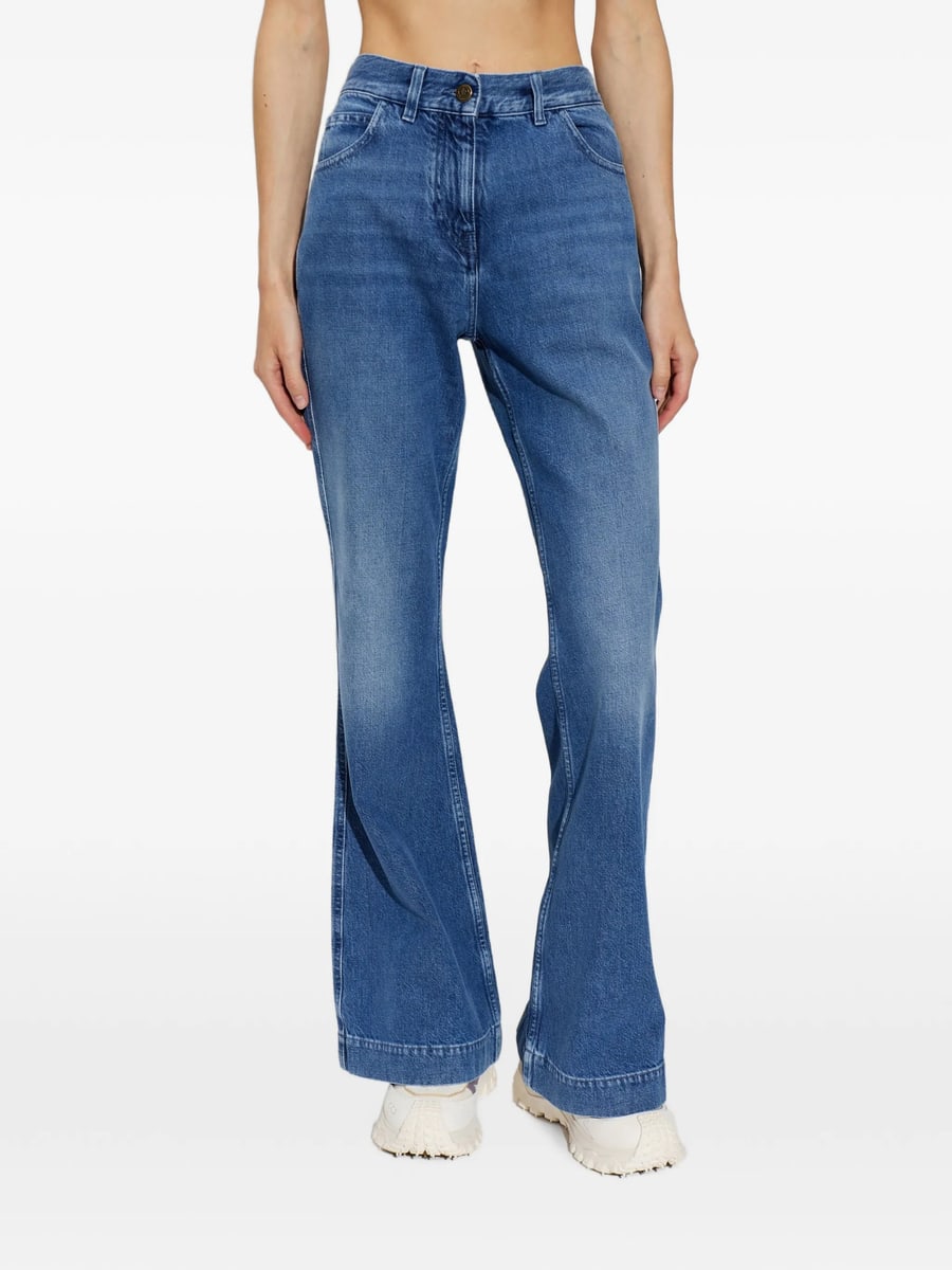 Moncler Moncler Button-fastening Jeans, view 3