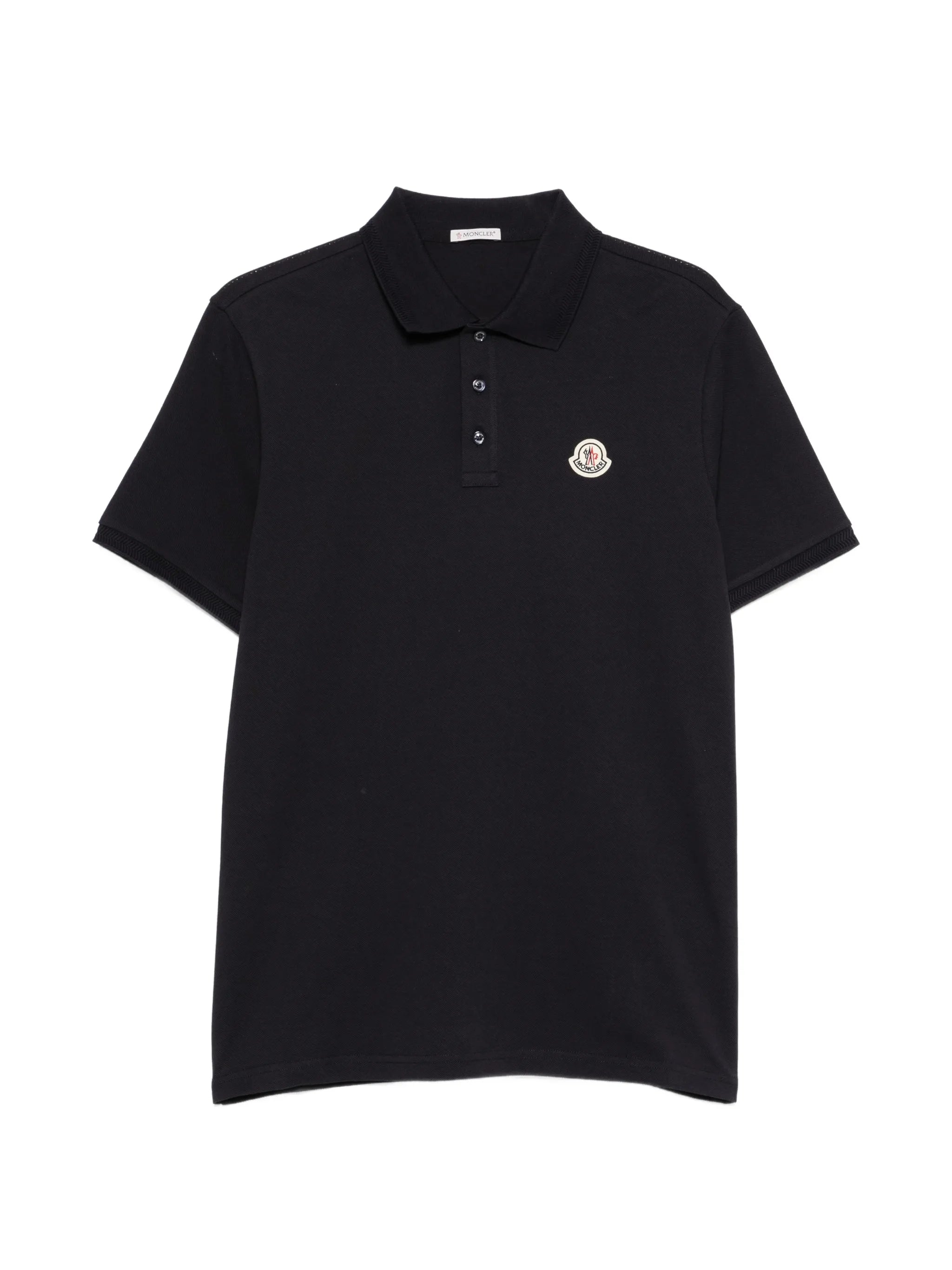 Moncler Moncler Logo-patch Polo Shirt