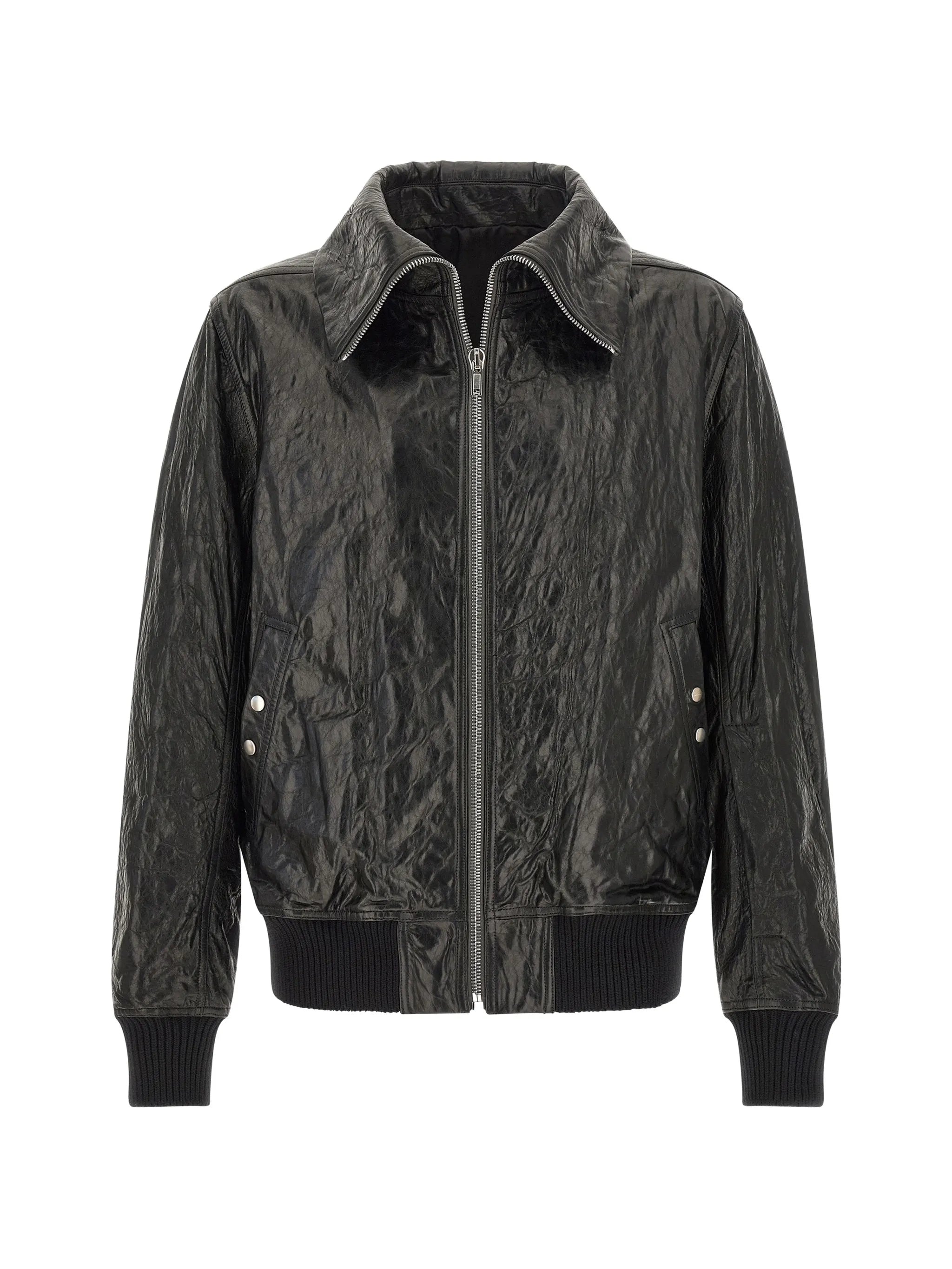 Rick Owens Rick Owens Dracuflight Leather Jacket