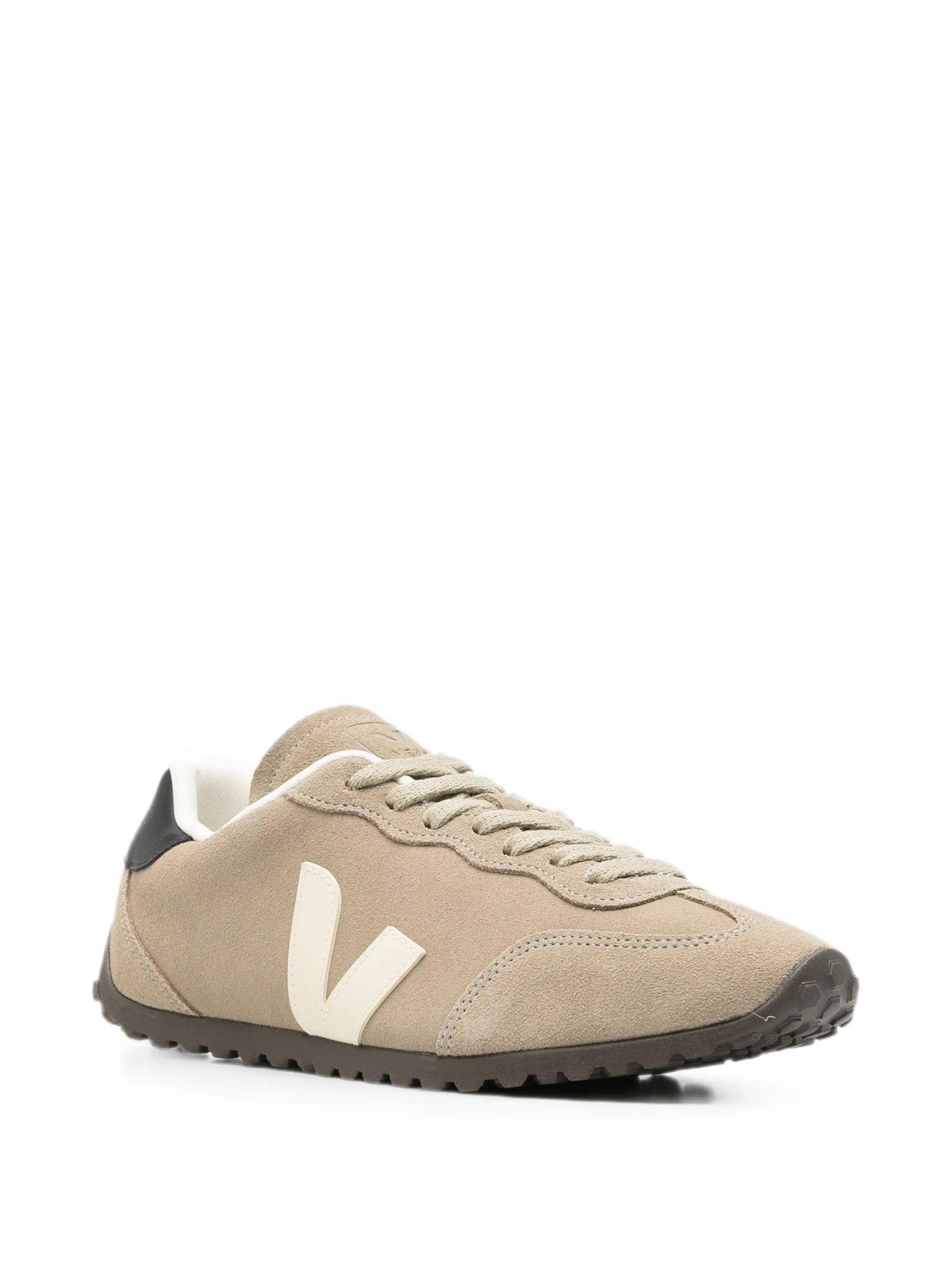 Veja Veja Suede Logo-patch Sneakers, view 2