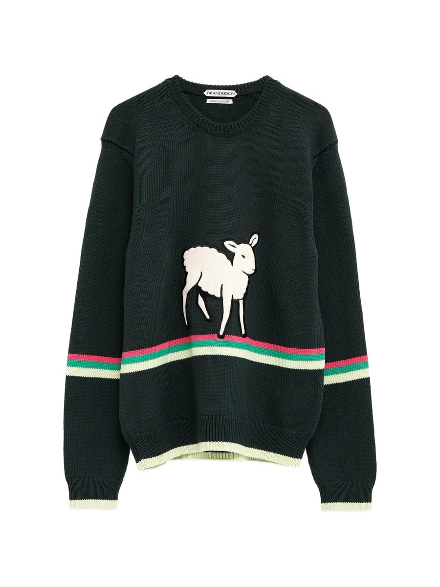 JW Anderson Jw Anderson Sheep-patch Sweater
