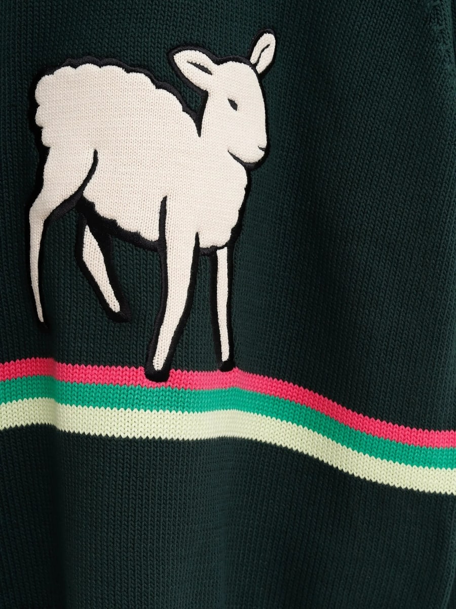 JW Anderson Jw Anderson Sheep-patch Sweater, view 3