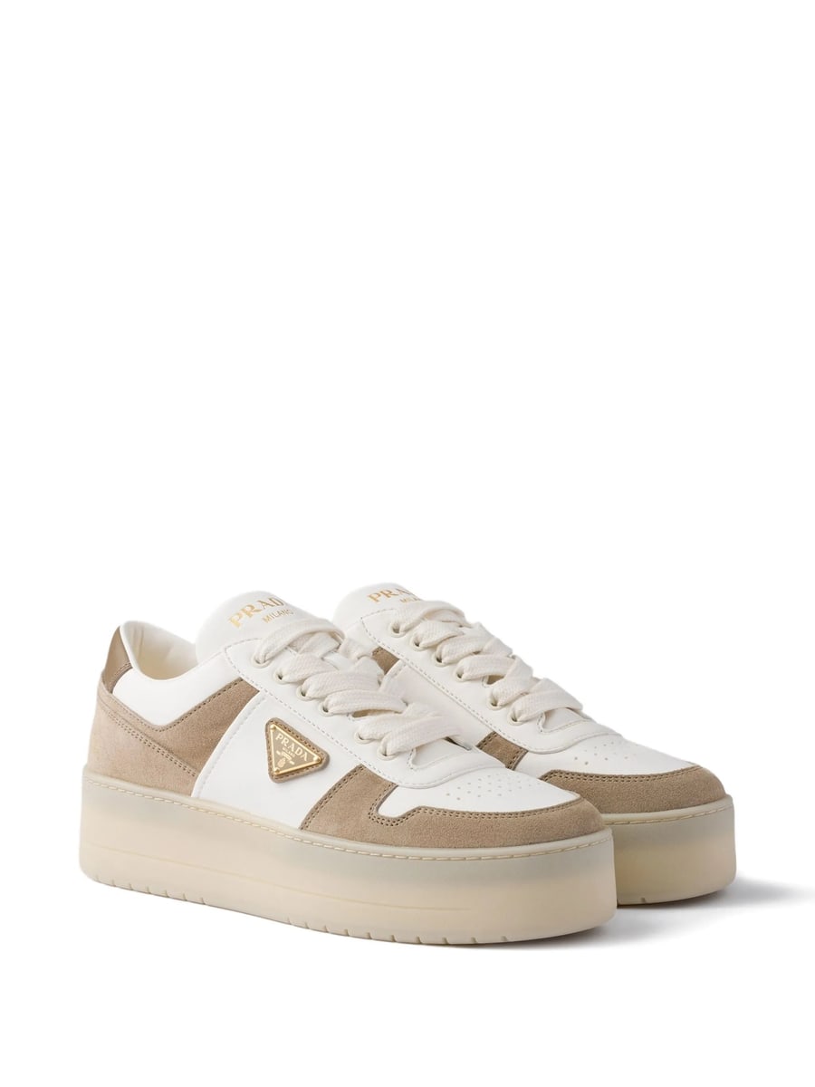 Prada Prada Downtown Suede Sneakers, view 3