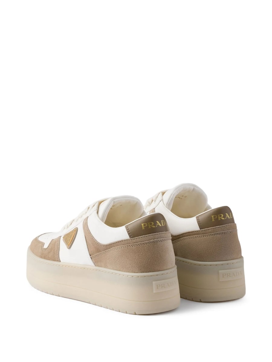 Prada Prada Downtown Suede Sneakers, view 4
