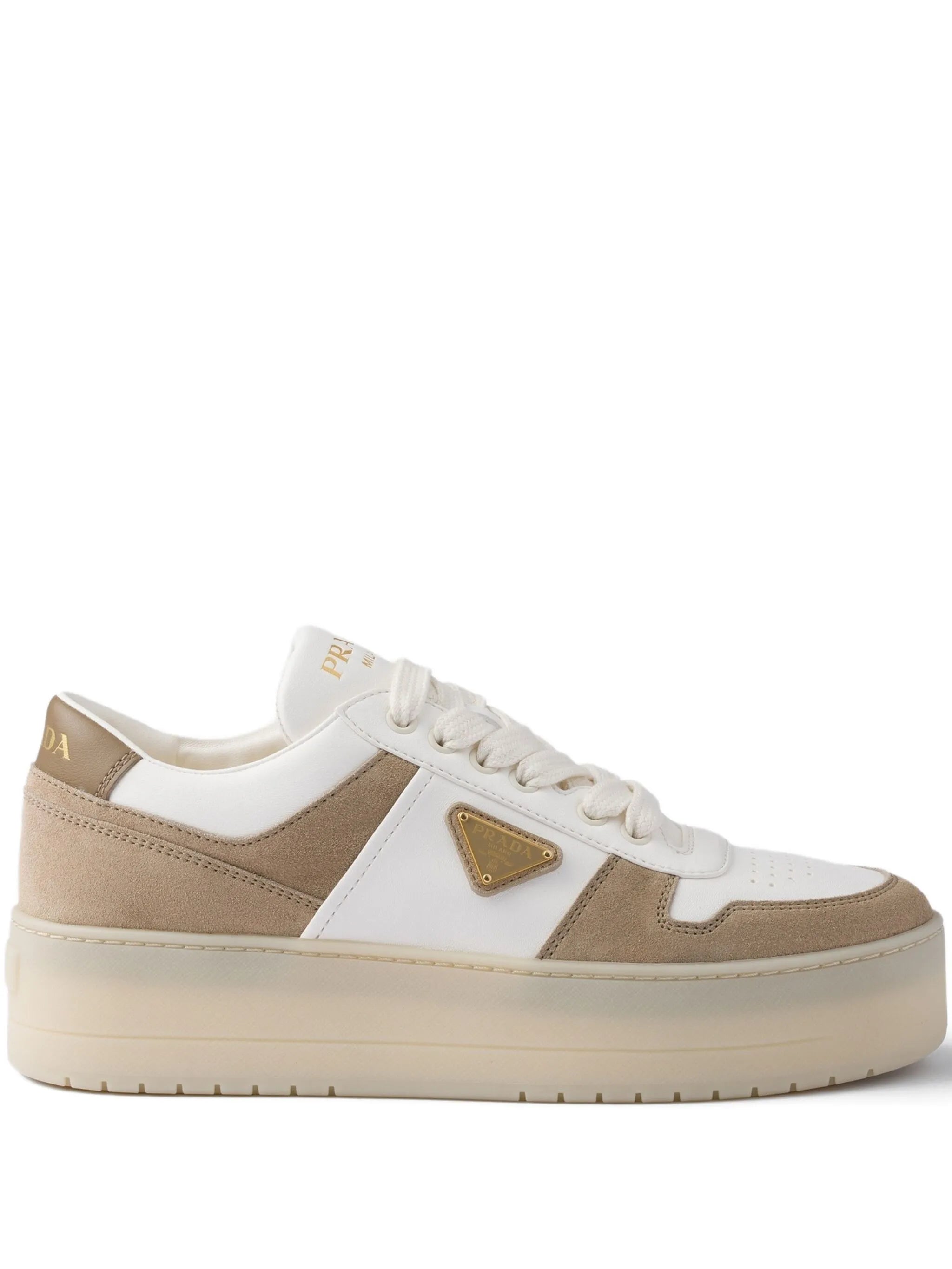 Prada Prada Downtown Suede Sneakers