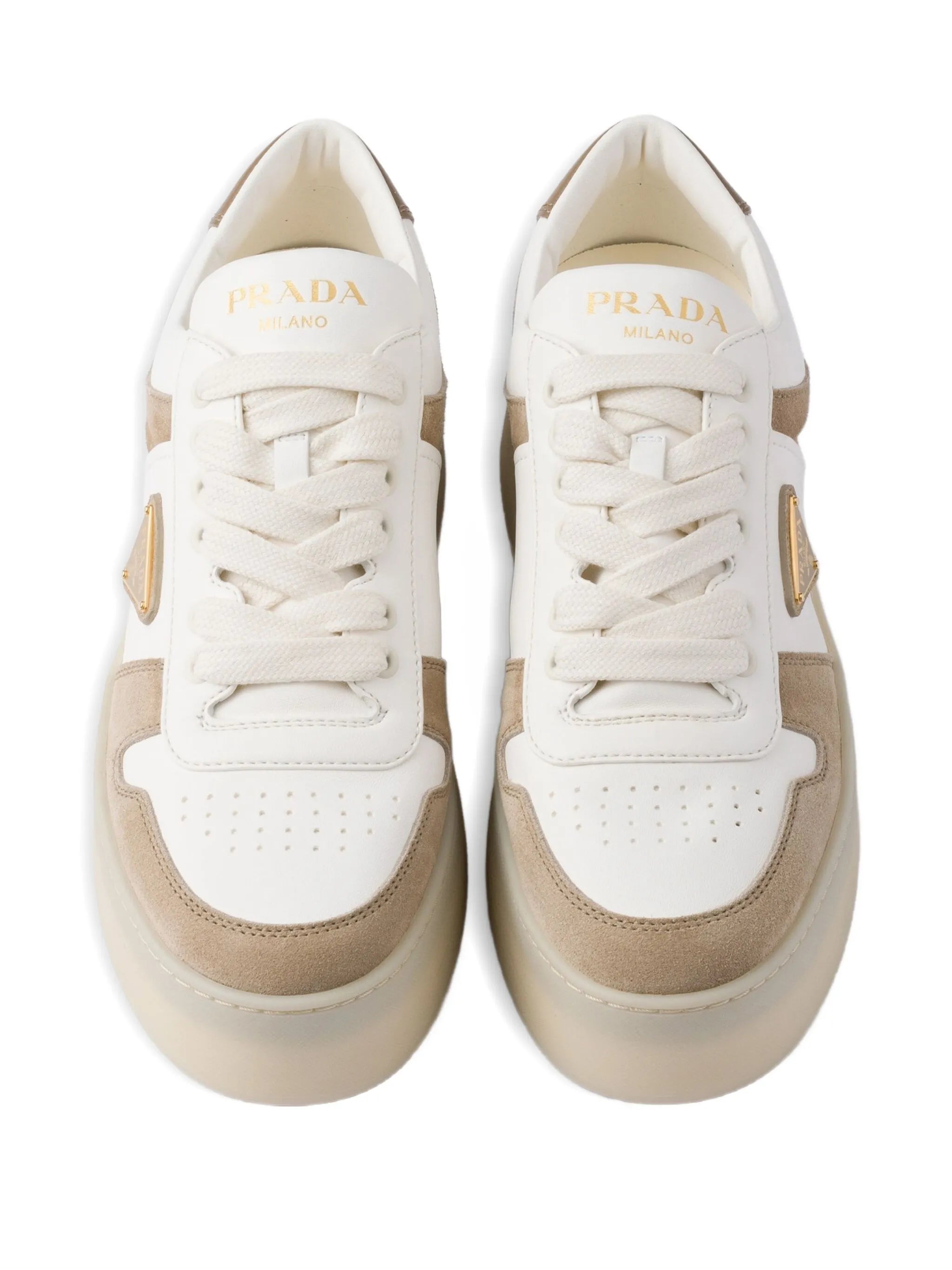 Prada Prada Downtown Suede Sneakers, view 2