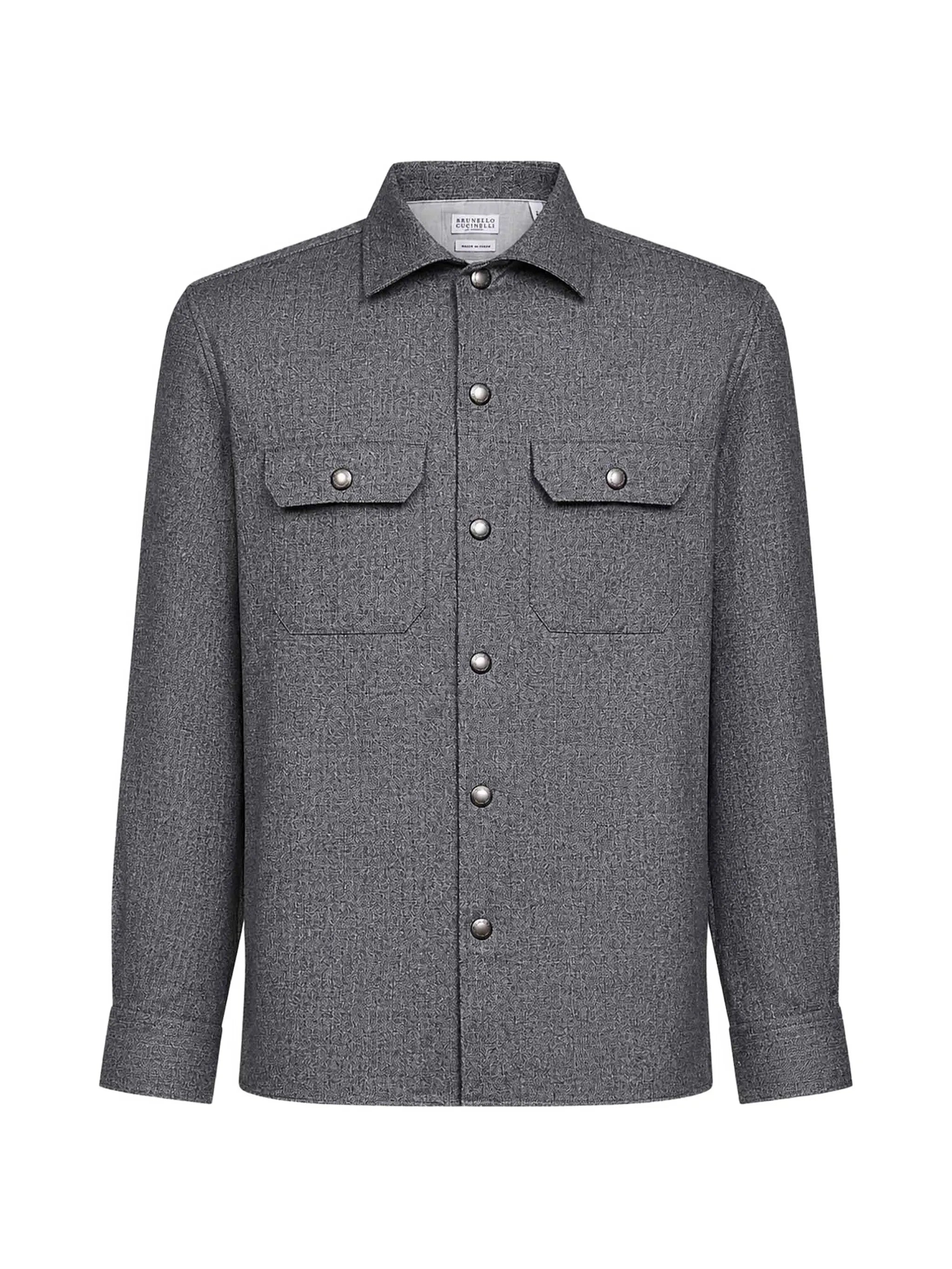 Brunello Cucinelli Brunello Cucinelli Virgin Wool Shirt