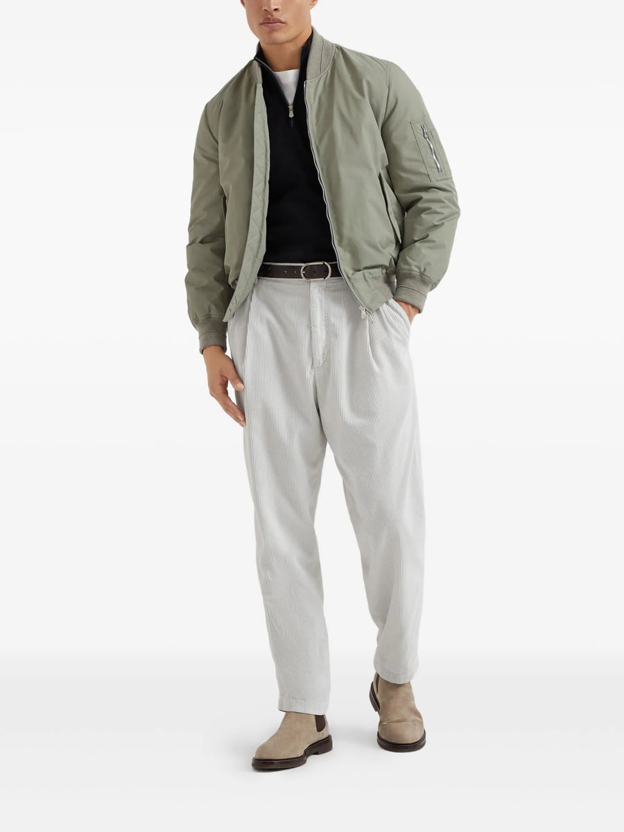 Brunello Cucinelli Brunello Cucinelli Cashmere Half-zip Sweater, view 3