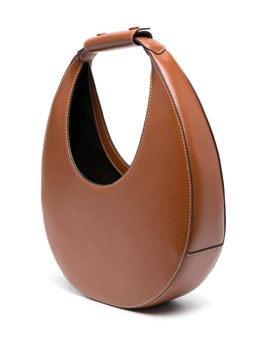 Staud Staud Moon Leather Shoulder Bag, view 4