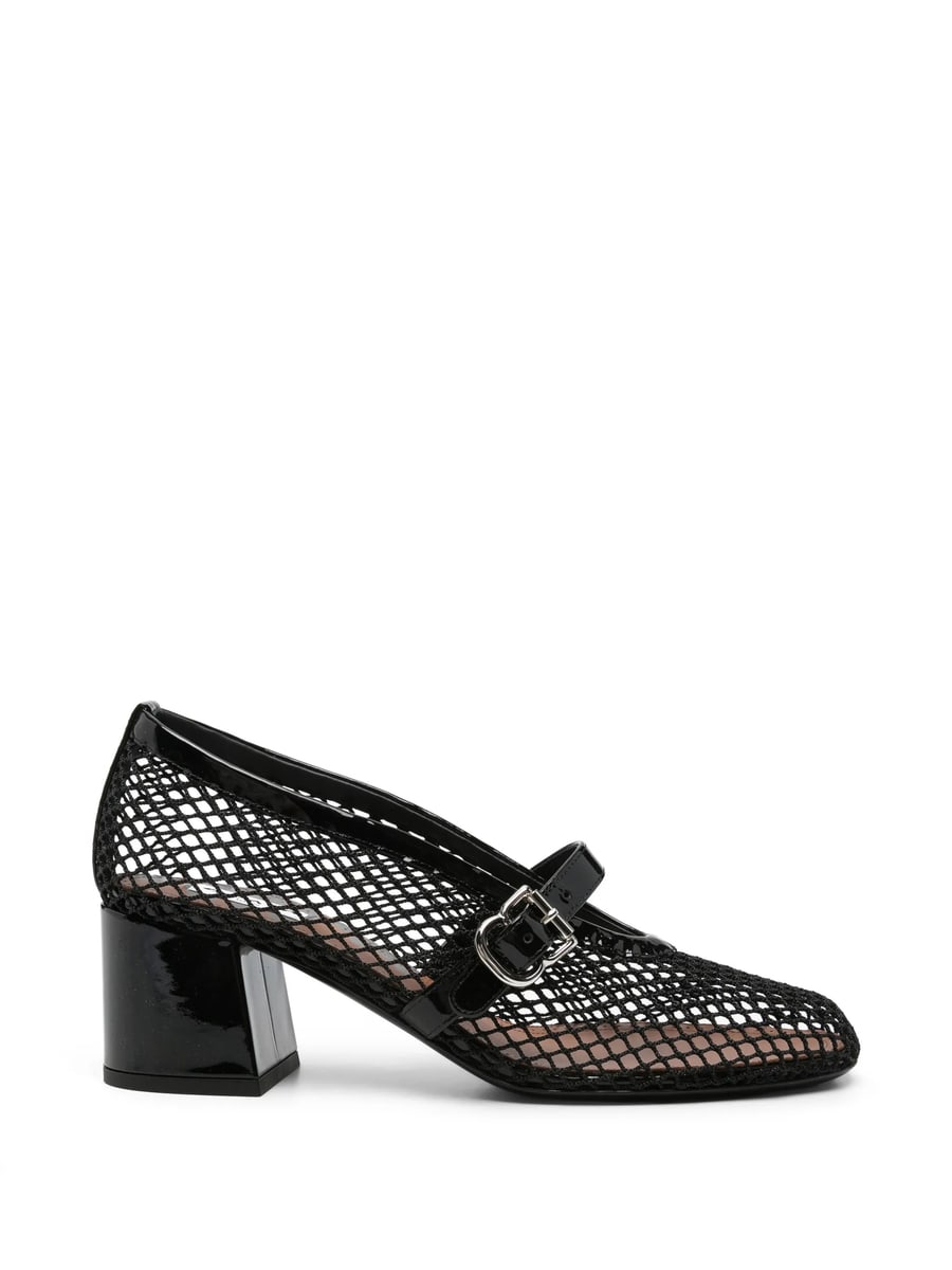 Alaïa Alaïa Fishnet Buckle-fastening Pumps
