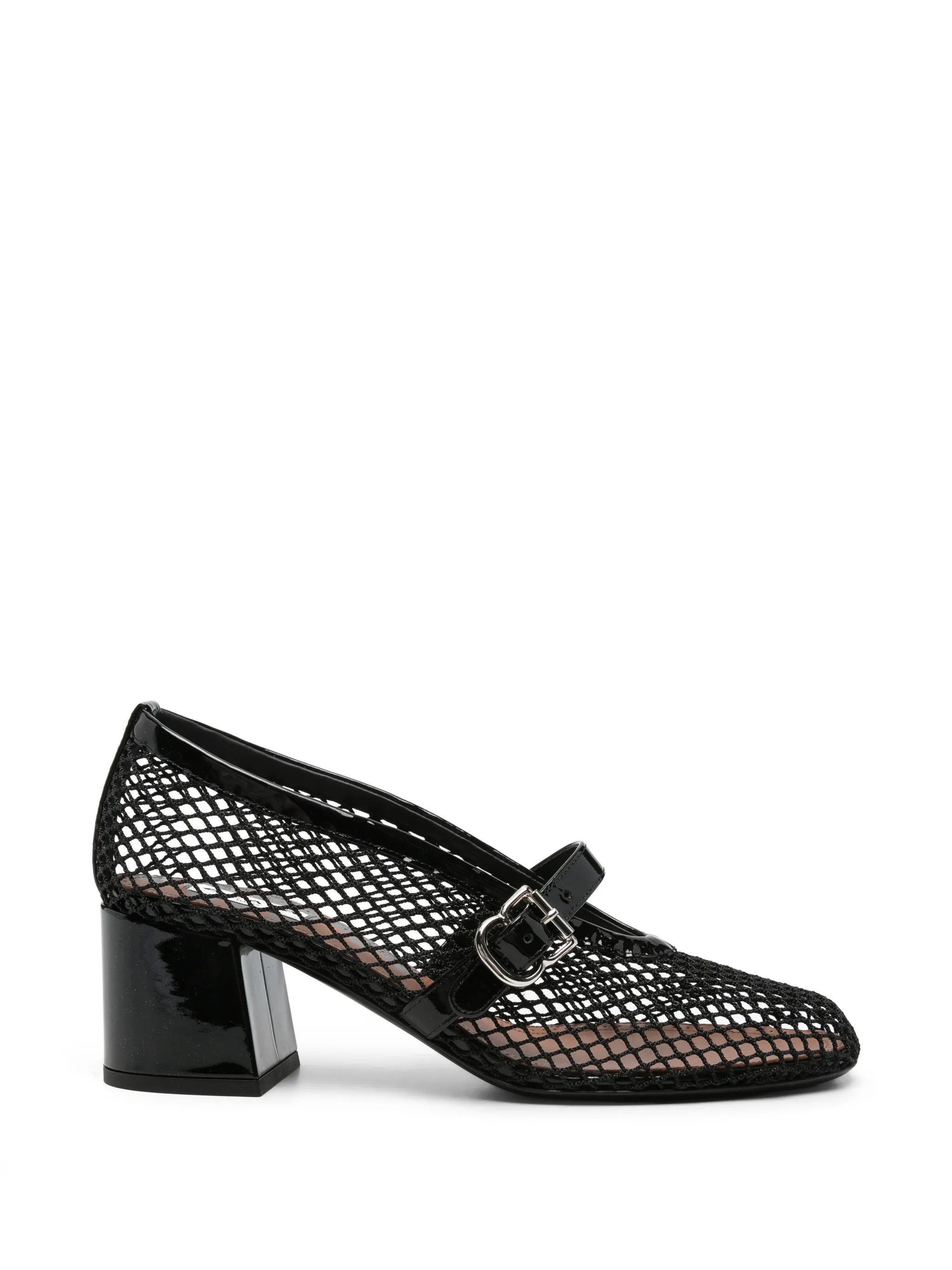 Alaïa Alaïa Fishnet Buckle-fastening Pumps