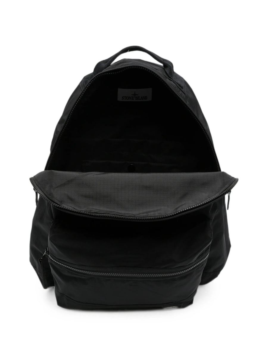 Stone Island Stone Island Logo-patch Backpack, view 4