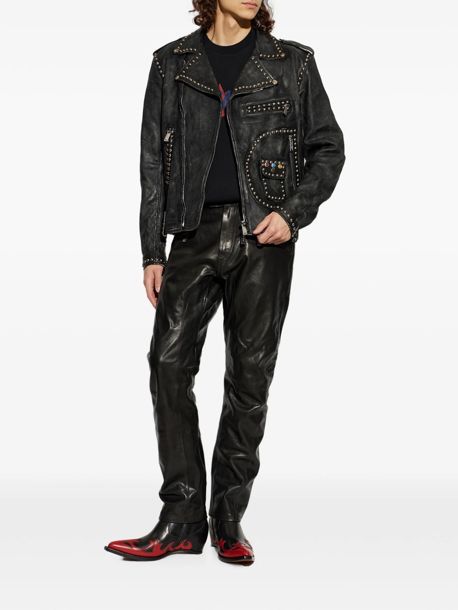 Dsquared2 Dsquared2 Stud-embellished Jacket, view 2