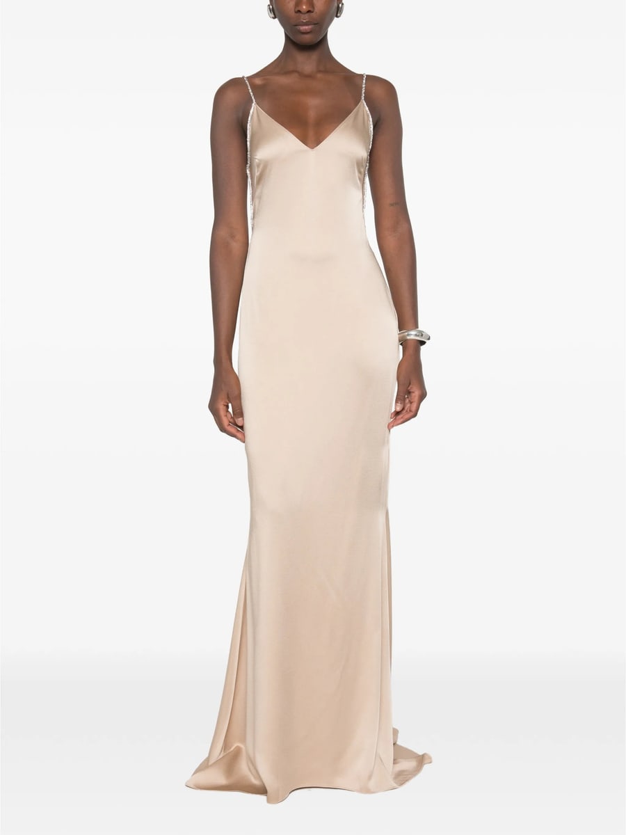 Tom Ford Tom Ford Crystal-embellishment Maxi Dress, view 5