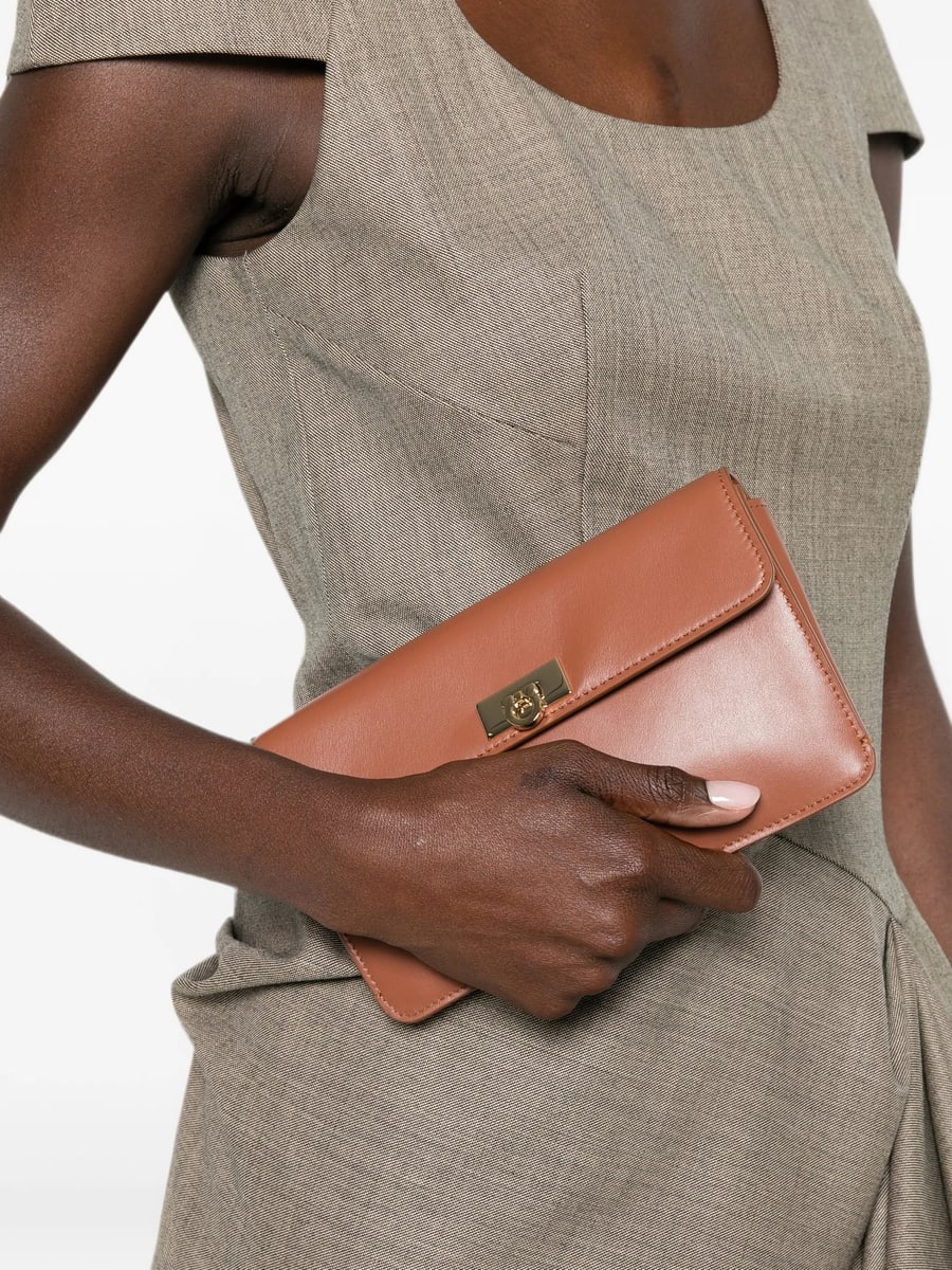 Ferragamo Ferragamo Flat Gancini Minibag, view 5