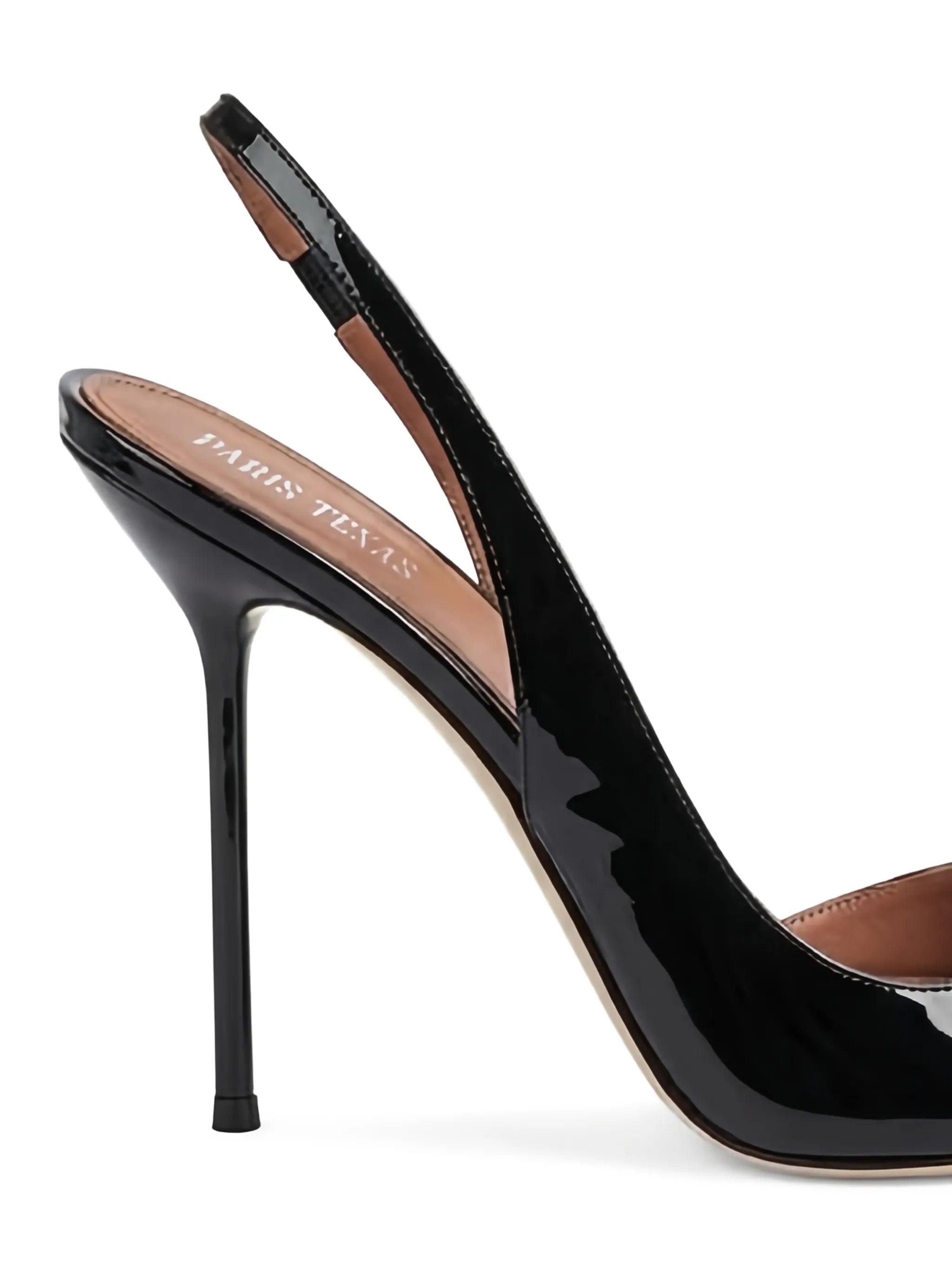 Paris Texas Paris Texas Slingback Open-toe Pumps, view 2