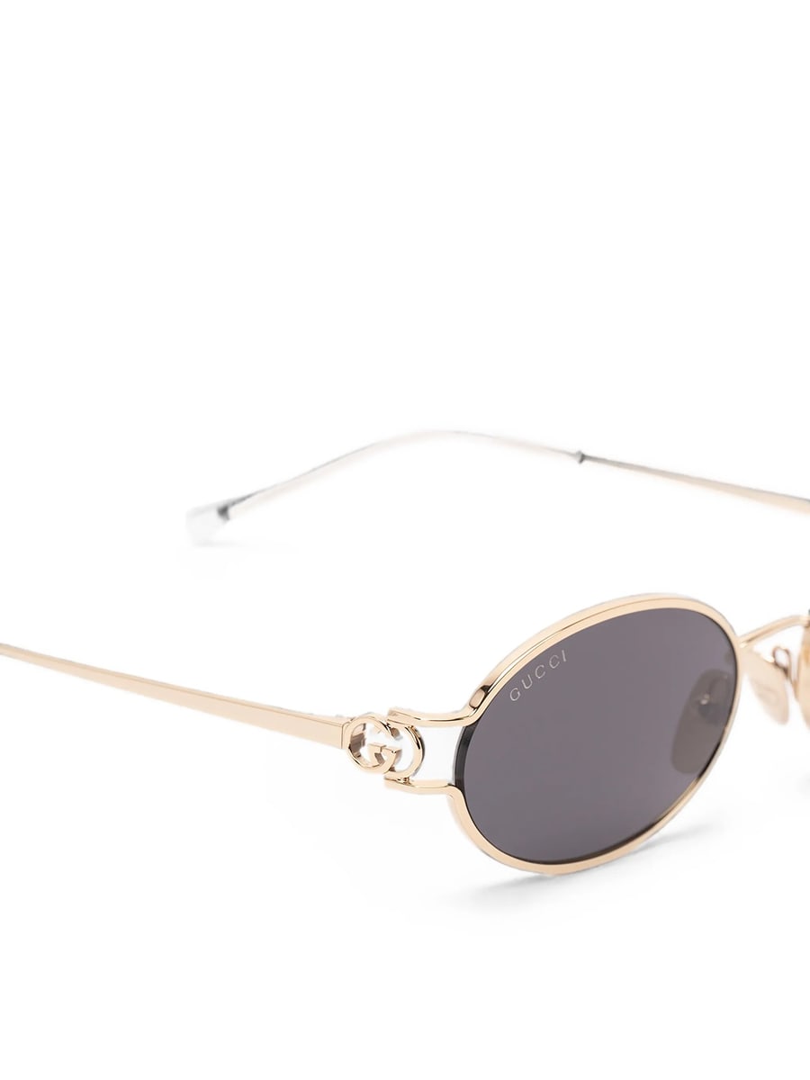 Gucci Gucci Interlocking G Oval-frame Sunglasses, view 2