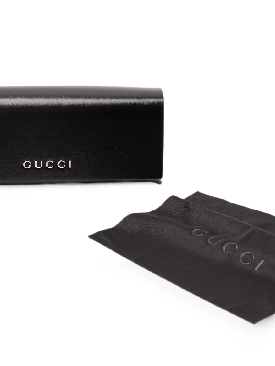 Gucci Gucci Interlocking G Oval-frame Sunglasses, view 4