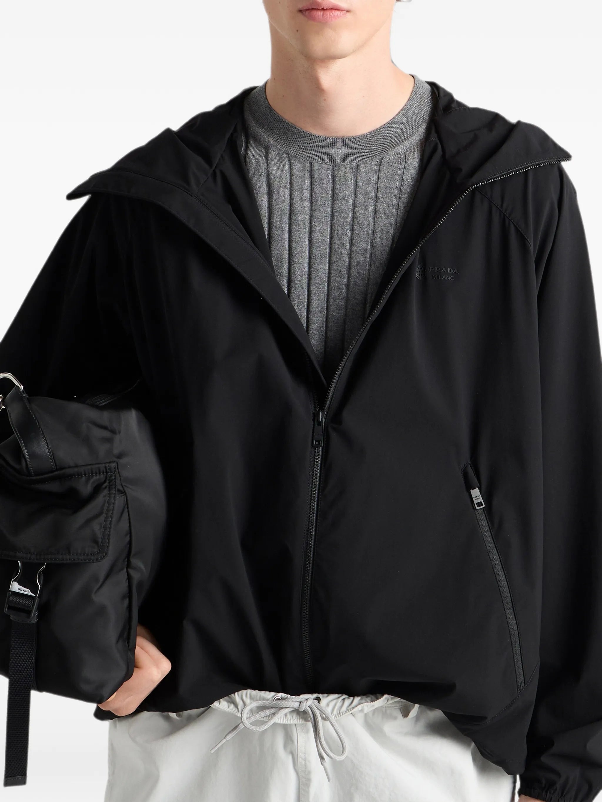 Prada Prada Re-Nylon Jacket, view 2
