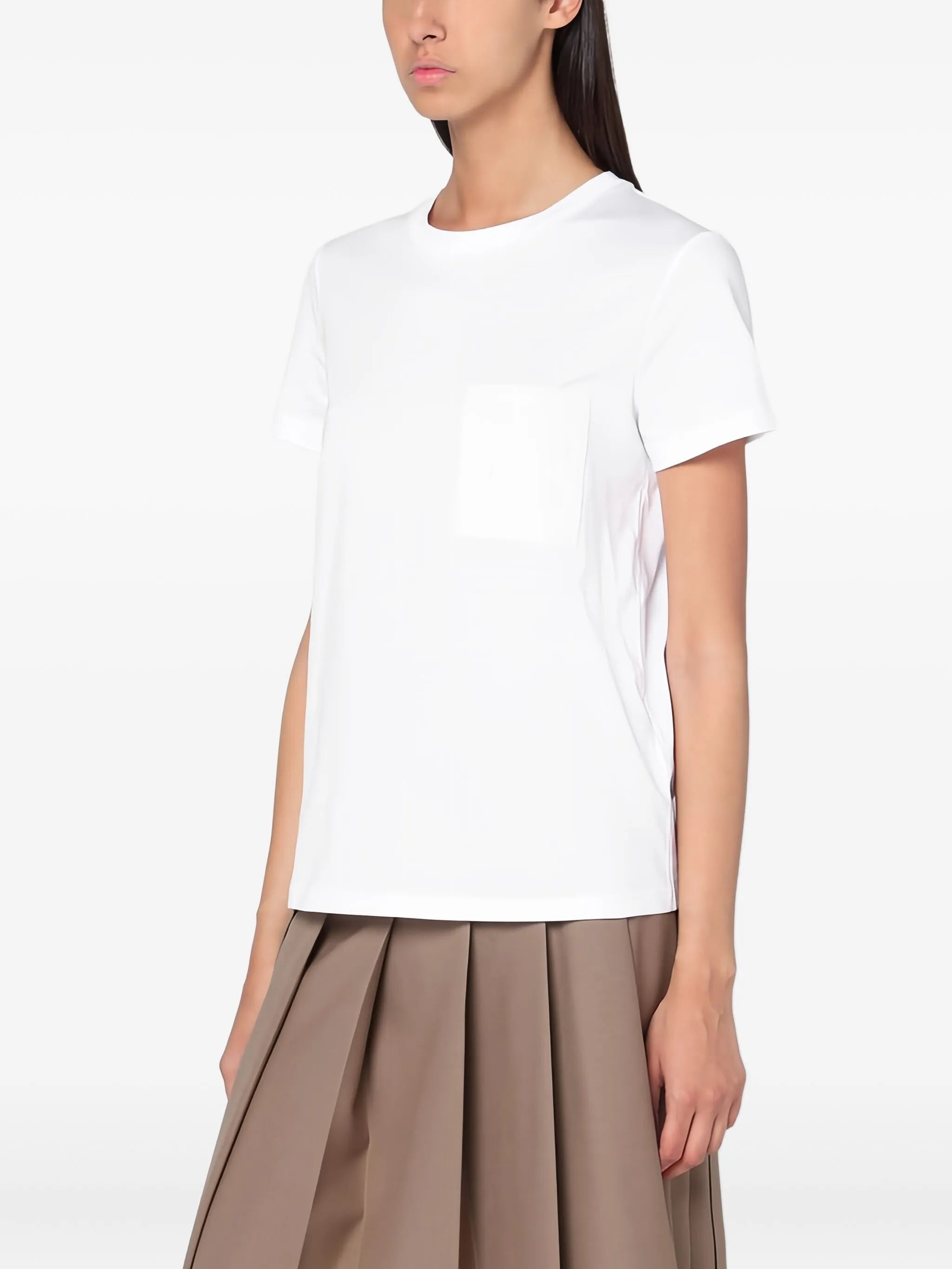 Max Mara Max Mara Logo-embroidered T-shirt, view 2