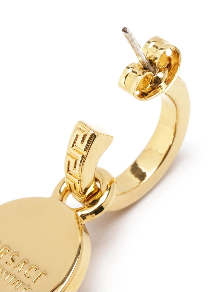 Versace Versace La Medusa Crystal Earrings, view 3