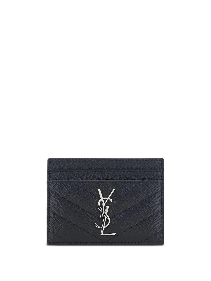 Saint Laurent Saint Laurent Quilted Monogram Cardholder