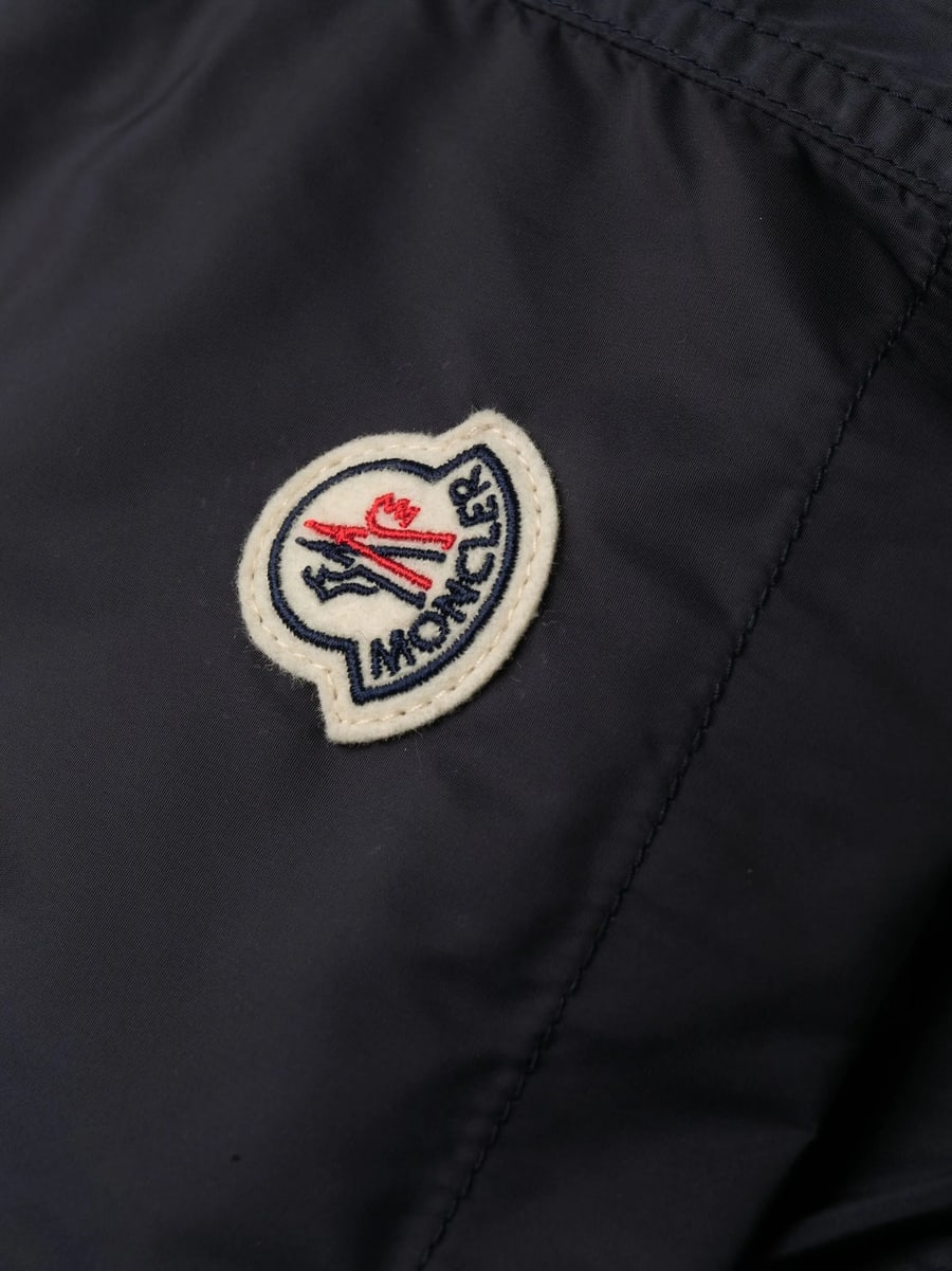 Moncler Moncler Logo Swim Shorts, view 3