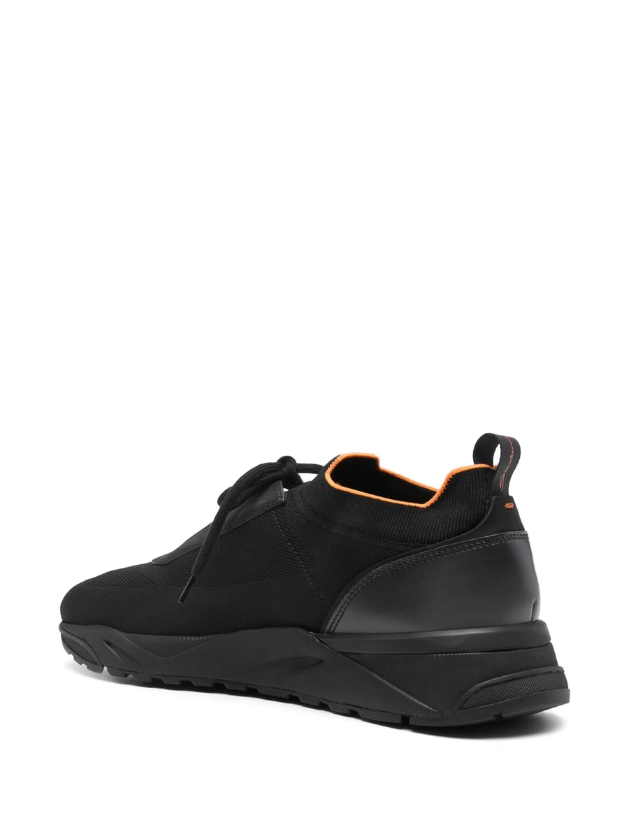 Santoni Santoni Stretch Knit Sneakers, view 2