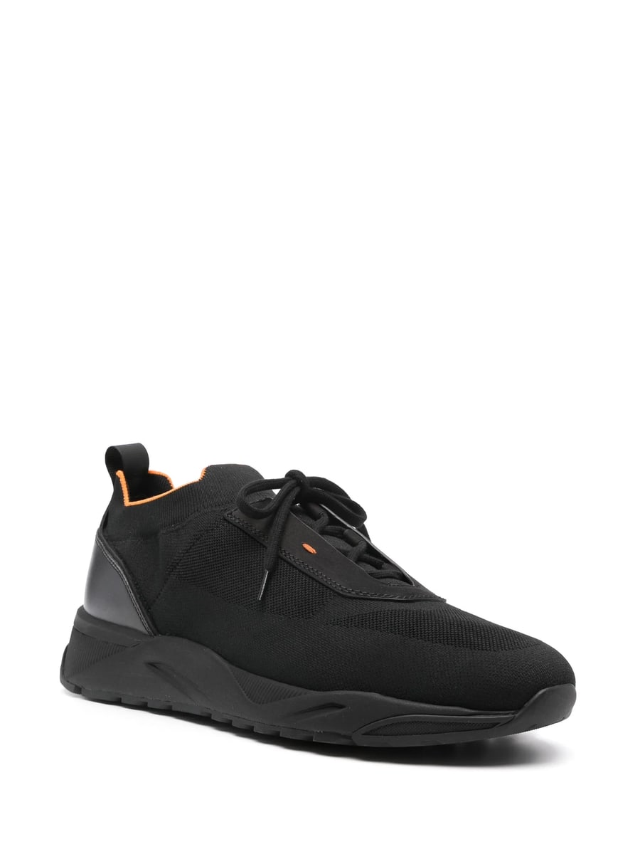 Santoni Santoni Stretch Knit Sneakers, view 3