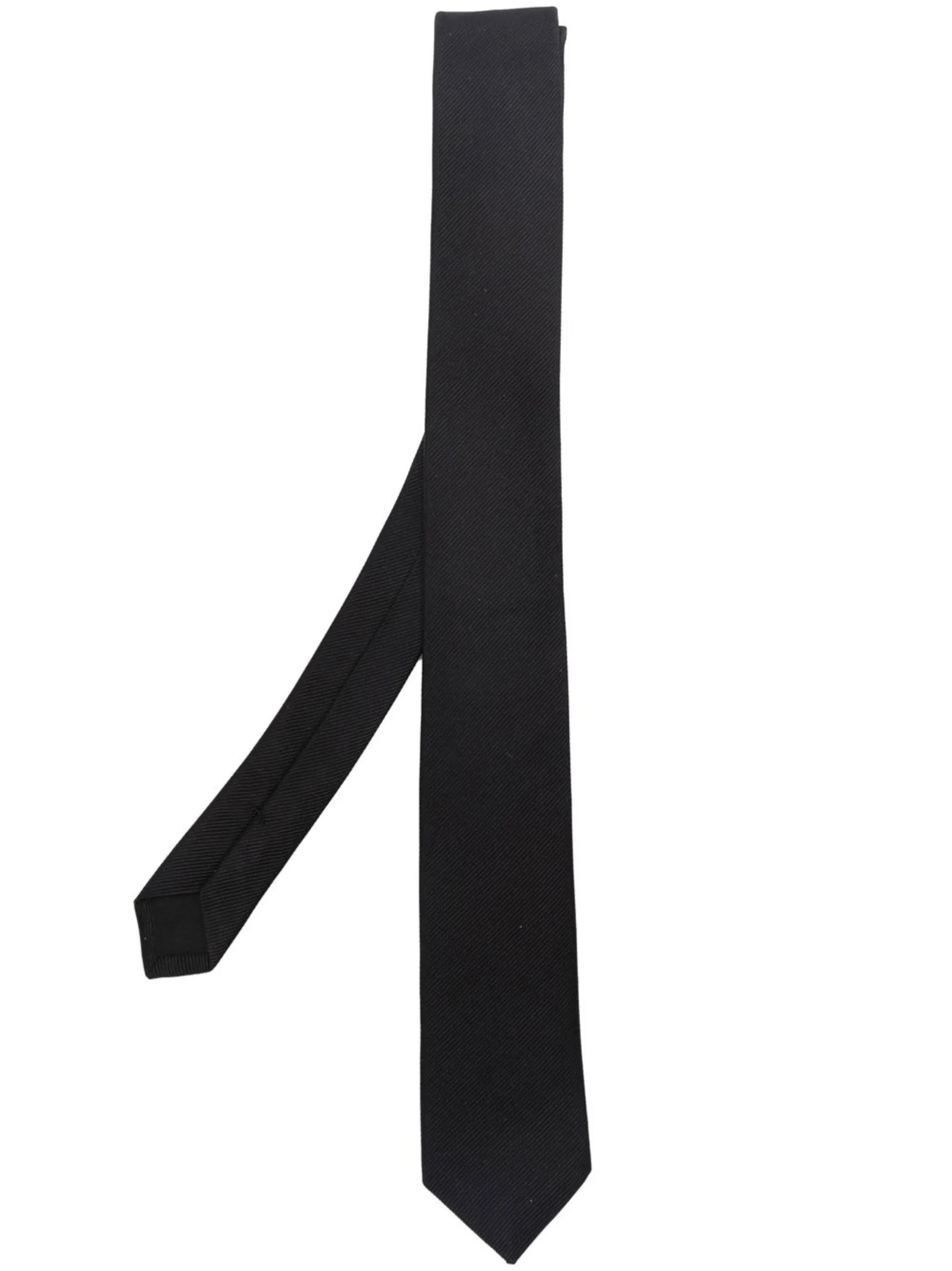 Saint Laurent Saint Laurent Textured Silk Tie
