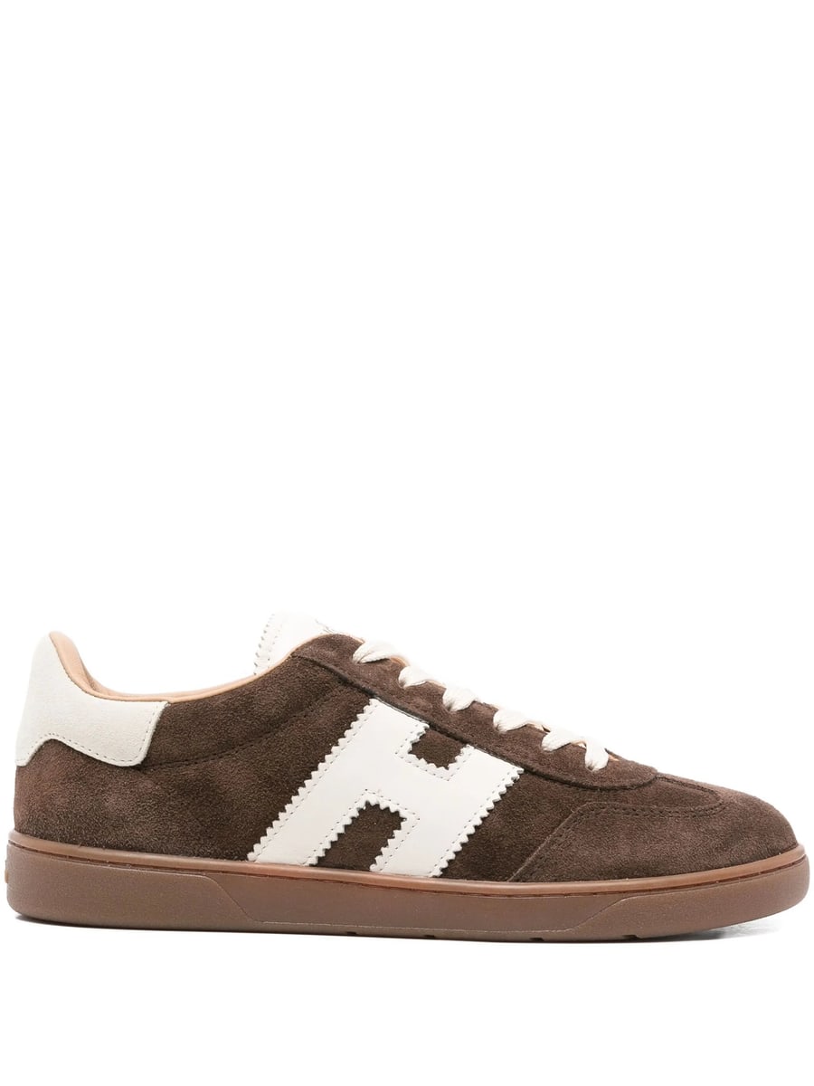 Hogan Hogan Cool Logo-patch Leather Sneakers
