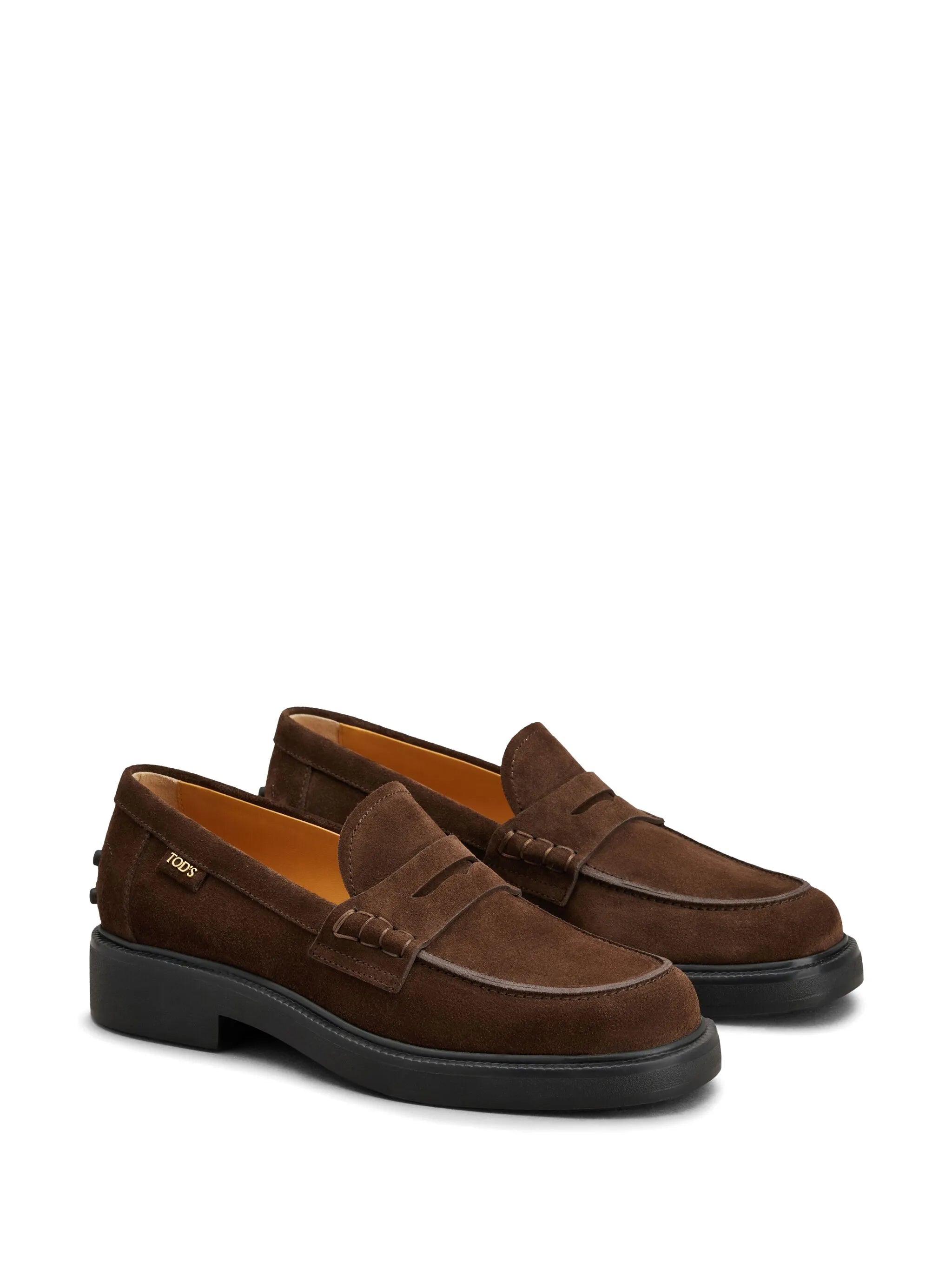 Tod's Tod's Round-toe Leather Loafers, view 2