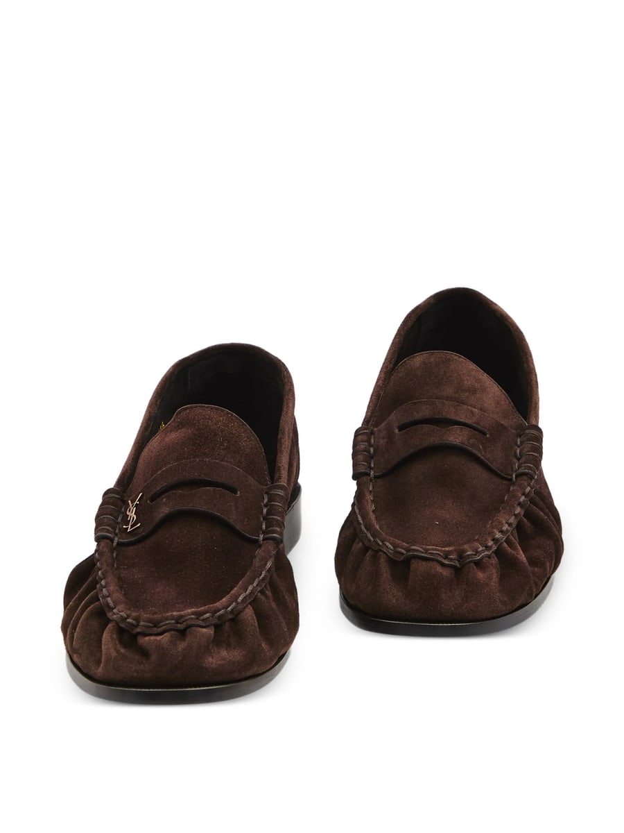Saint Laurent Saint Laurent Cassandre-detail Loafers, view 5
