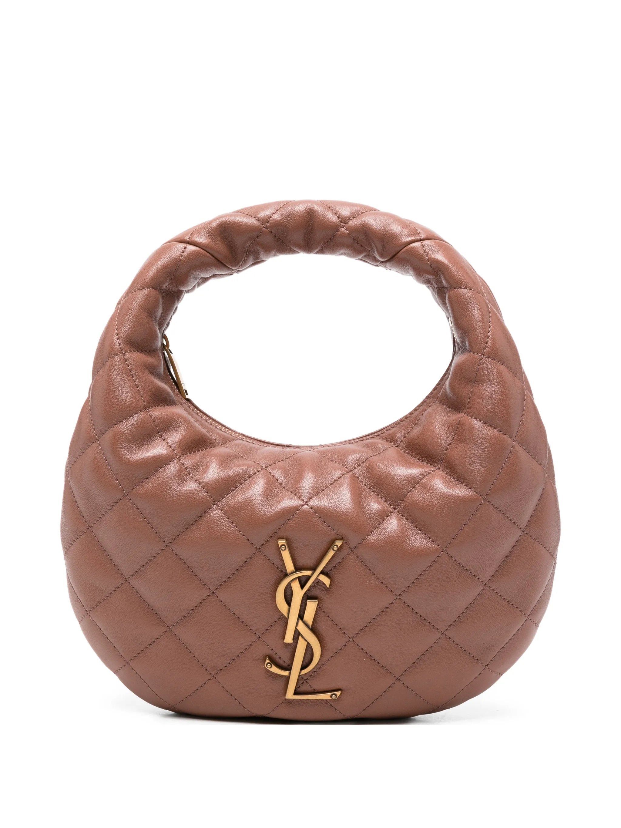 Saint Laurent Saint Laurent Baby Icarino Quilted Logo Tote Bag