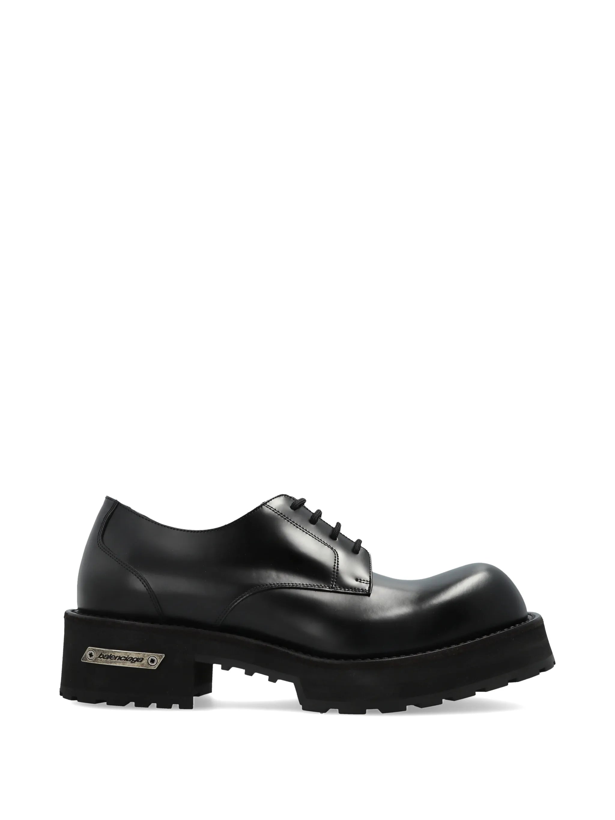 Balenciaga Balenciaga Lace-up Calf Leather Sneakers