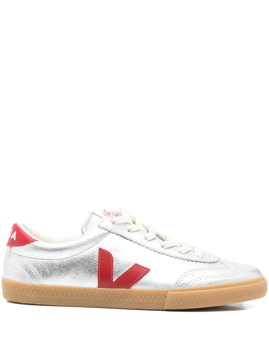 Veja Veja Volley Leather Silver Pepper Sneakers