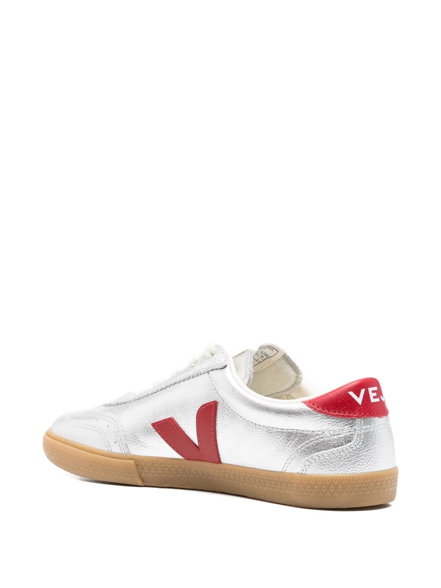 Veja Veja Volley Leather Silver Pepper Sneakers, view 3