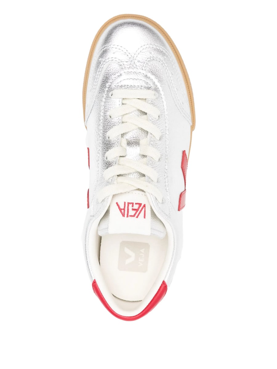 Veja Veja Volley Leather Silver Pepper Sneakers, view 4