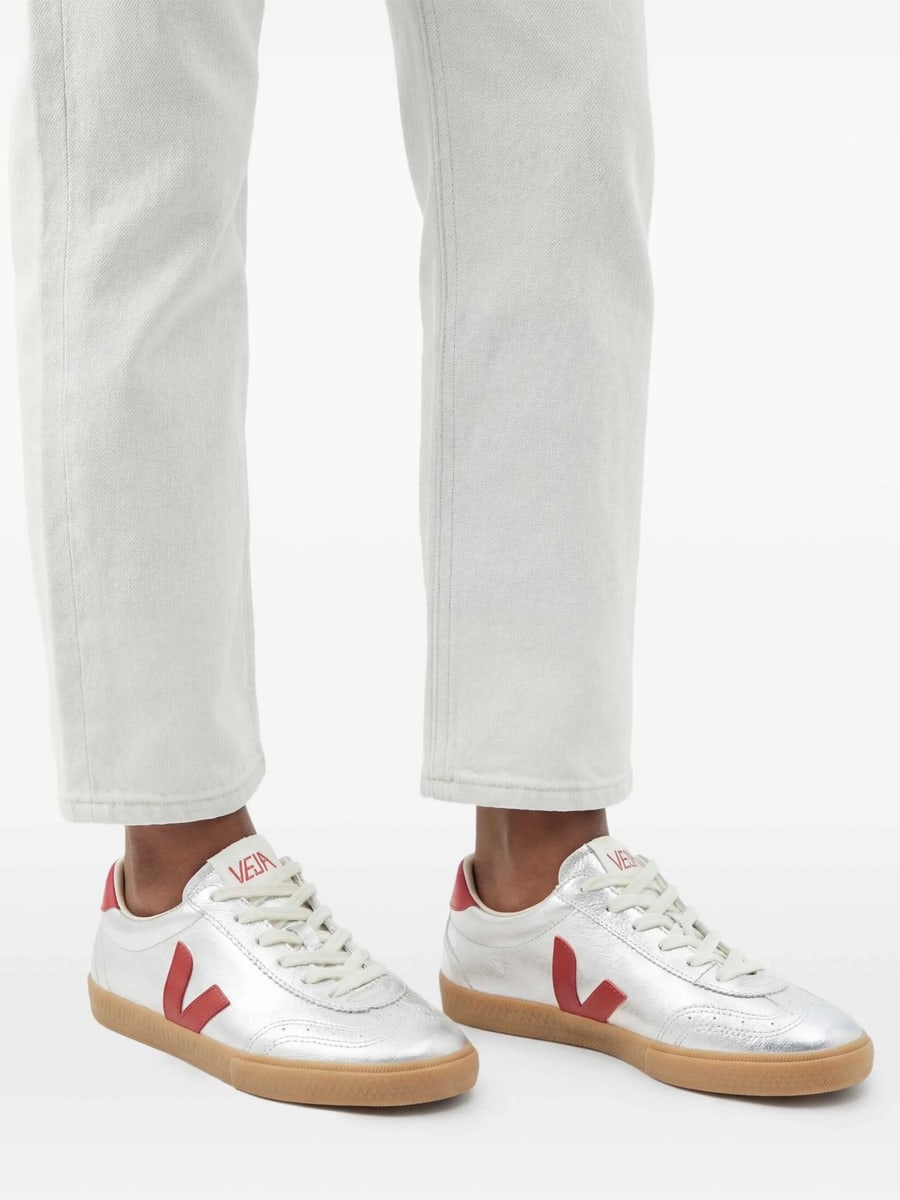 Veja Veja Volley Leather Silver Pepper Sneakers, view 5