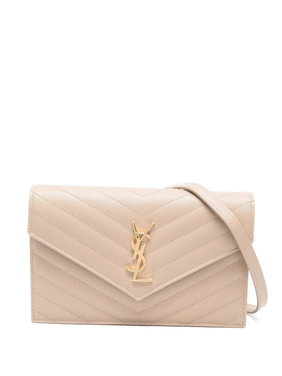 Saint Laurent Saint Laurent Cassandre Chain-strap Leather Shoulder Bag