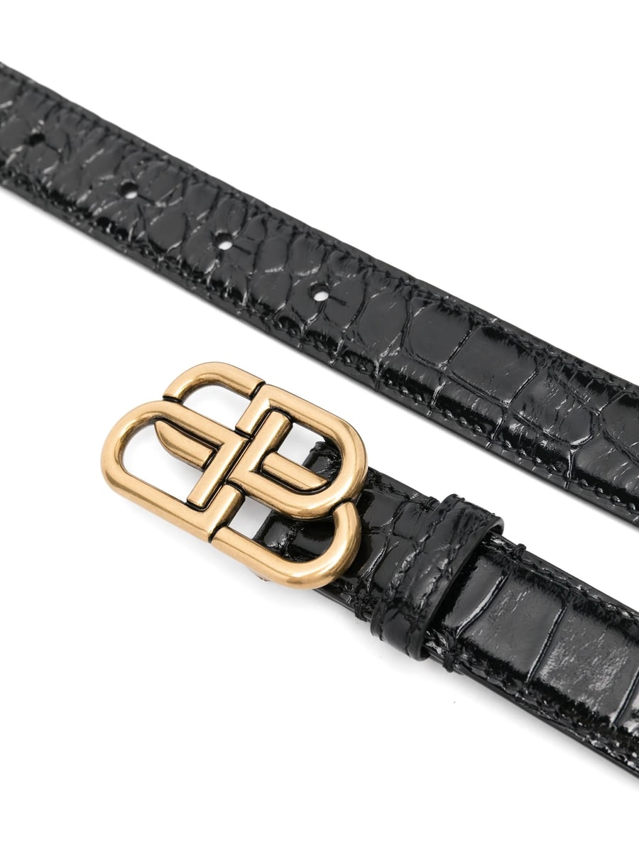 Balenciaga Balenciaga BB Thin Belt, view 2