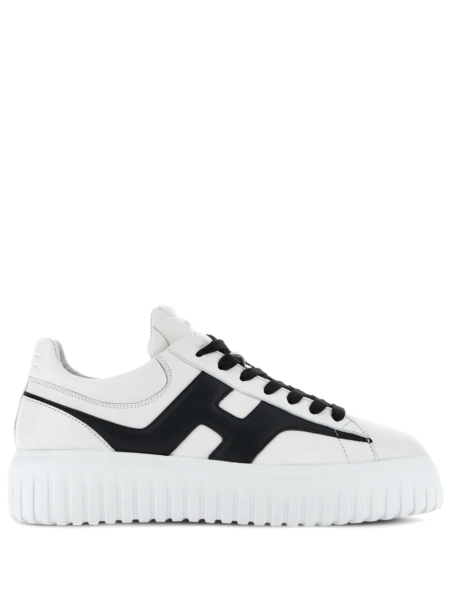 Hogan Hogan H-Stripes Leather Sneakers
