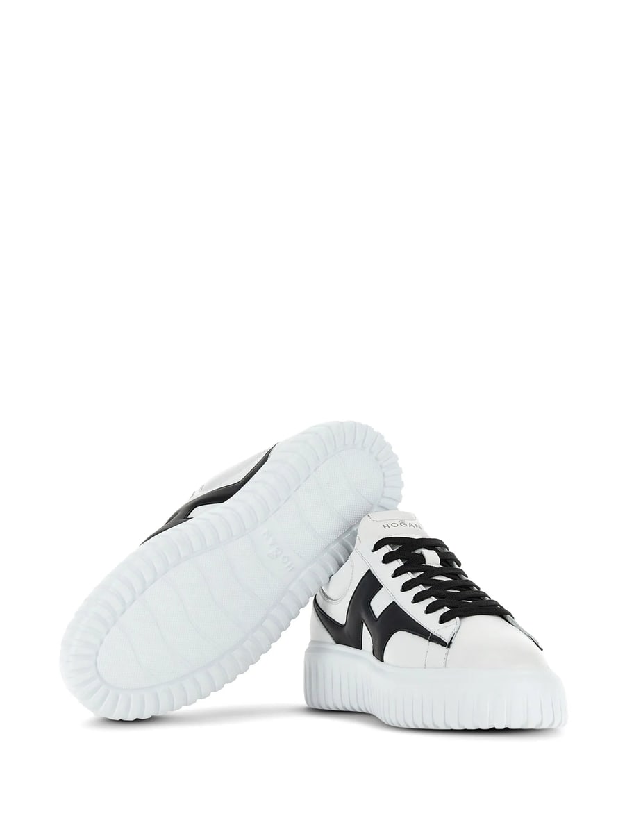 Hogan Hogan H-Stripes Leather Sneakers, view 5