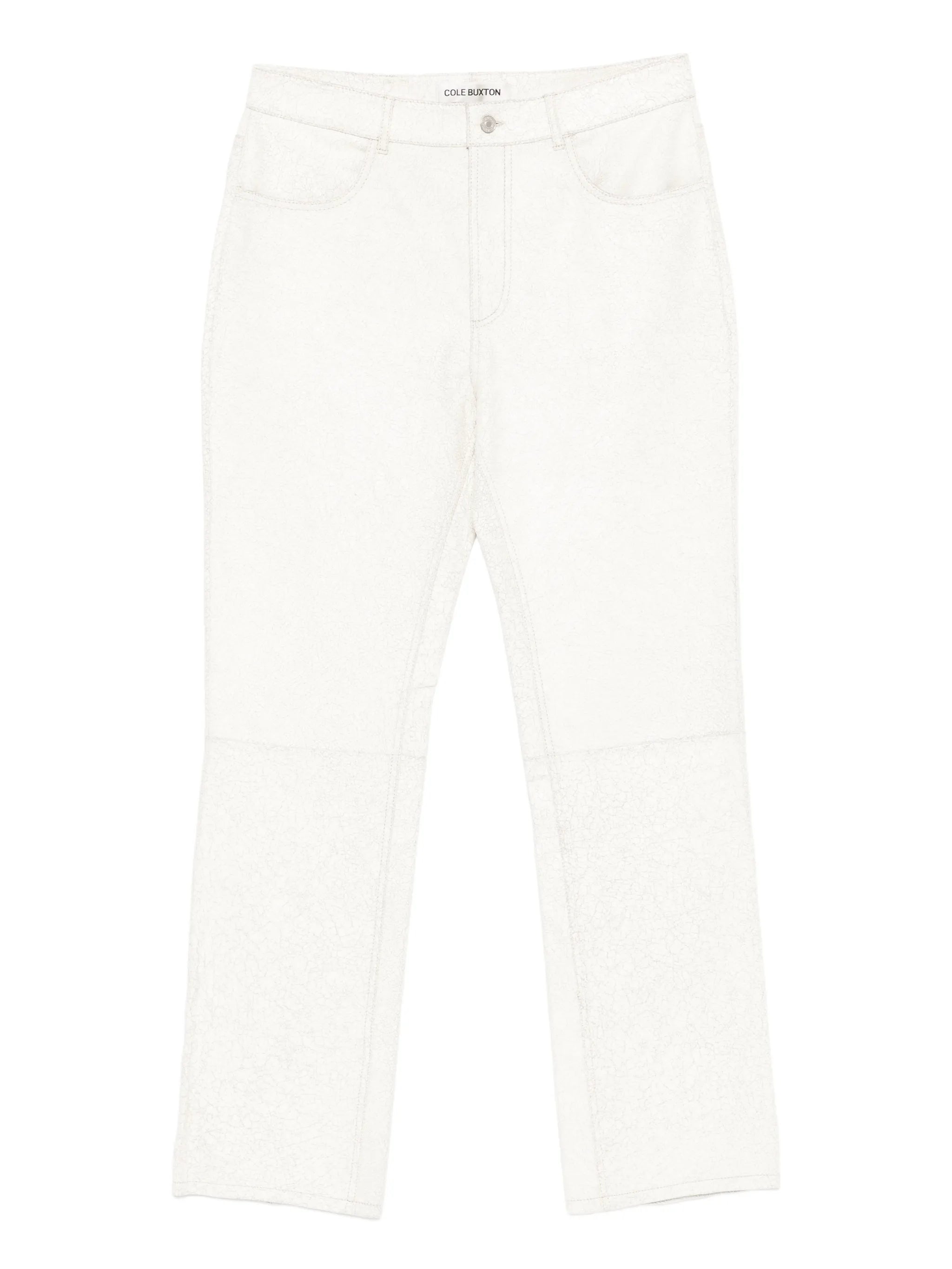 Cole Buxton Cole Buxton Cracked-finish Trousers