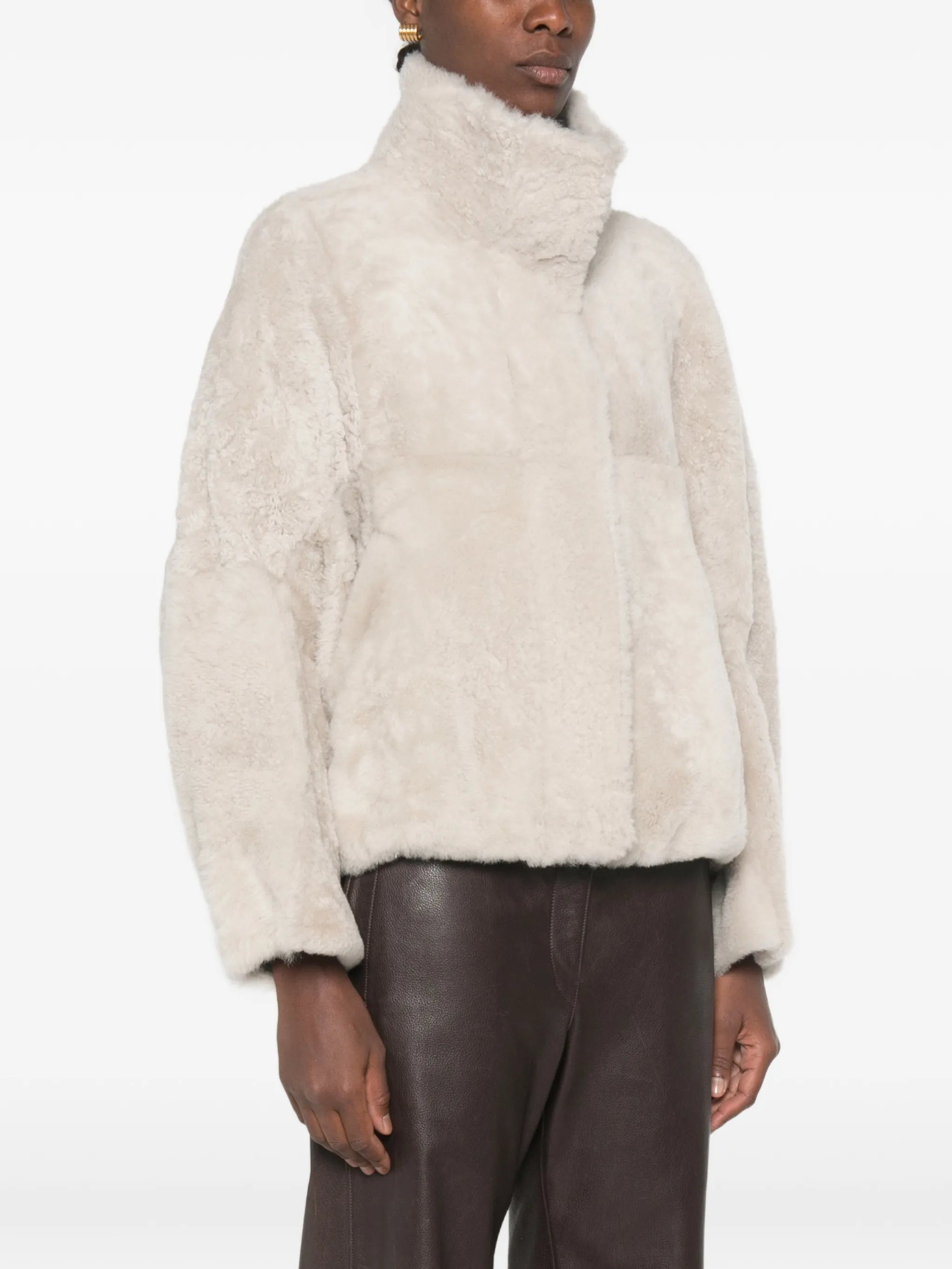Brunello Cucinelli Brunello Cucinelli Shearling Jacket, view 2