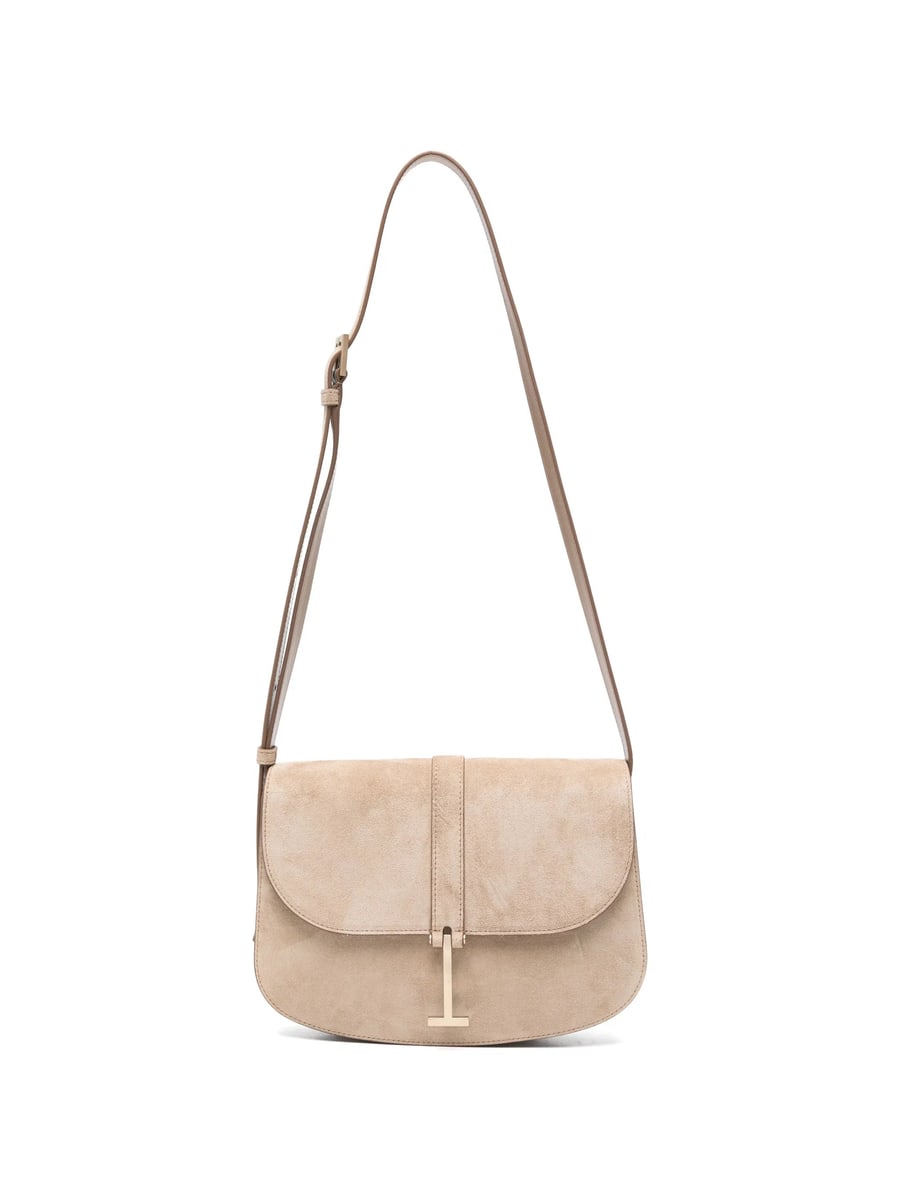 Tom Ford Tom Ford Small Kara T-bar Suede Crossbody Bag