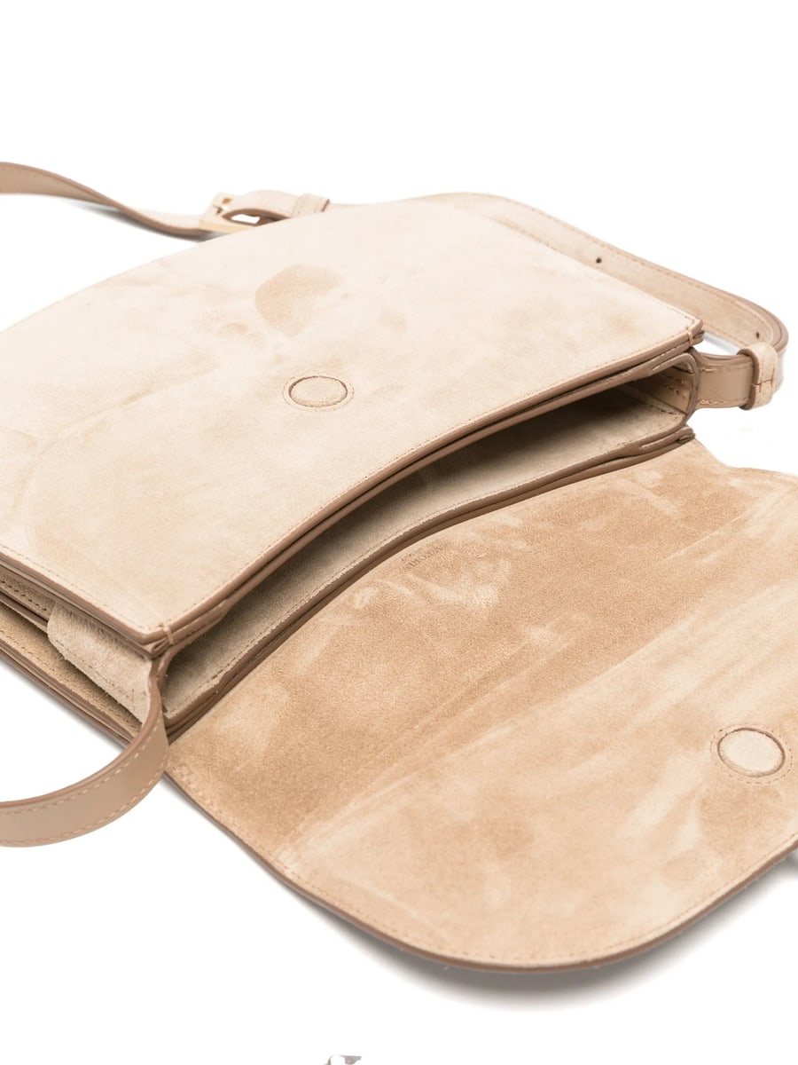 Tom Ford Tom Ford Small Kara T-bar Suede Crossbody Bag, view 4